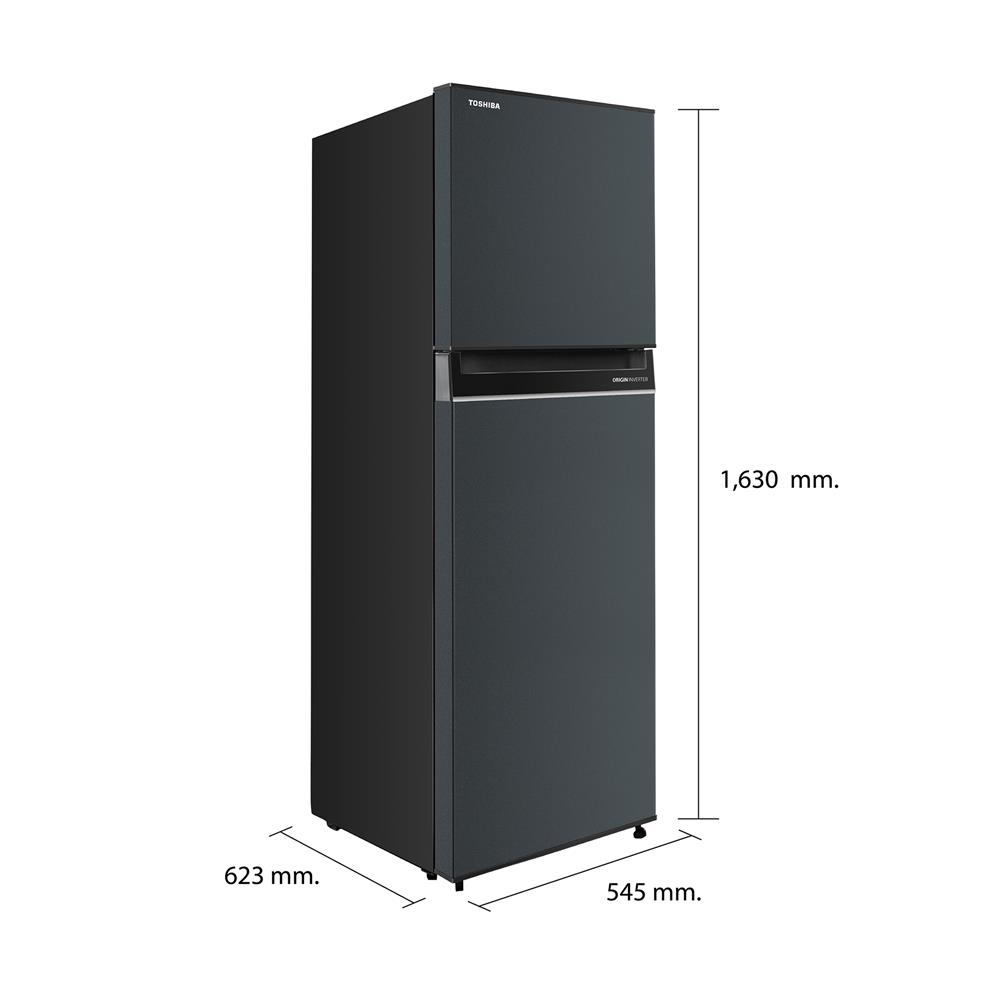 ตู้เย็น 2 ประตู TOSHIBA GR-RT329WE-PMTH(52) 8.9 คิว สีน้ำเงินเข้ม อินเวอร์เตอร์