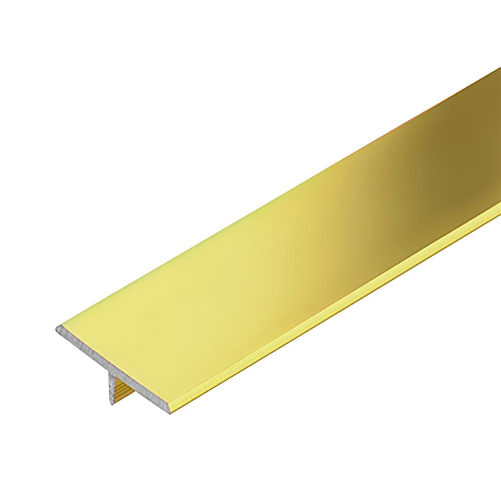 เส้นแบ่งแนวอะลูมิเนียม DP DDSA20250 2 ม. 2.5 ม. สีทอง