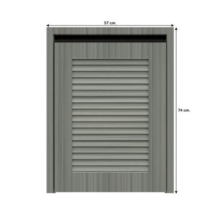 บานถังแก๊สเกล็ด JUPITER 53x72 ซม. สี SILKY LIGHT_3