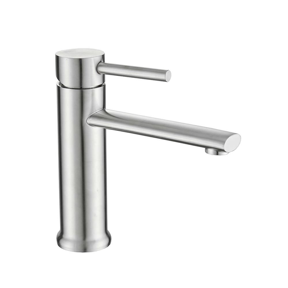 ก๊อกอ่างล้างหน้าเดี่ยว NOVABATH NVB-CT128S สีสเตนเลส