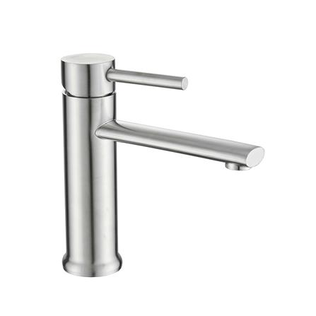 ก๊อกอ่างล้างหน้าเดี่ยว NOVABATH NVB-CT128S สีสเตนเลส