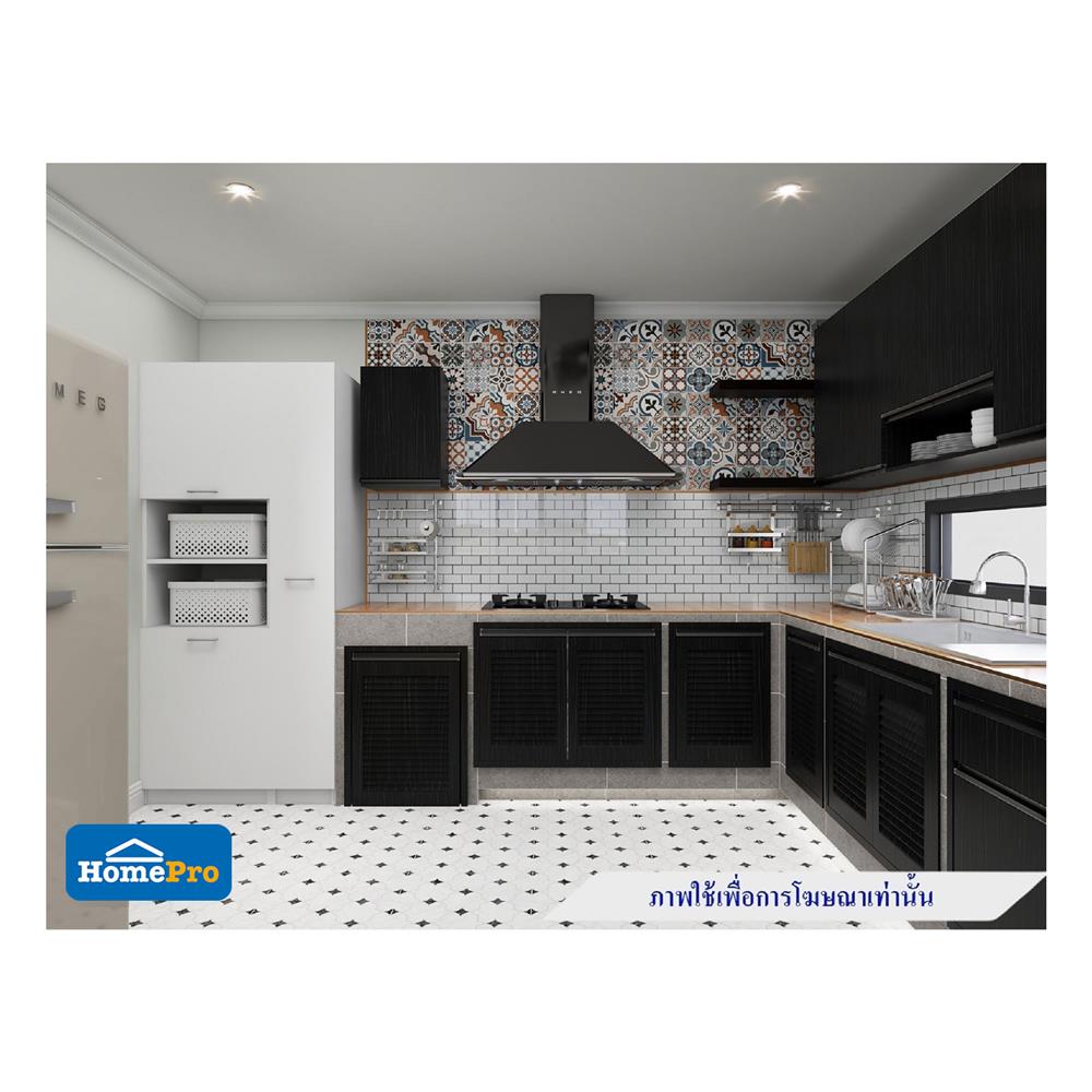 บานถังแก๊สเกล็ด JUPITER 53x72 ซม. สี SILKY OAK