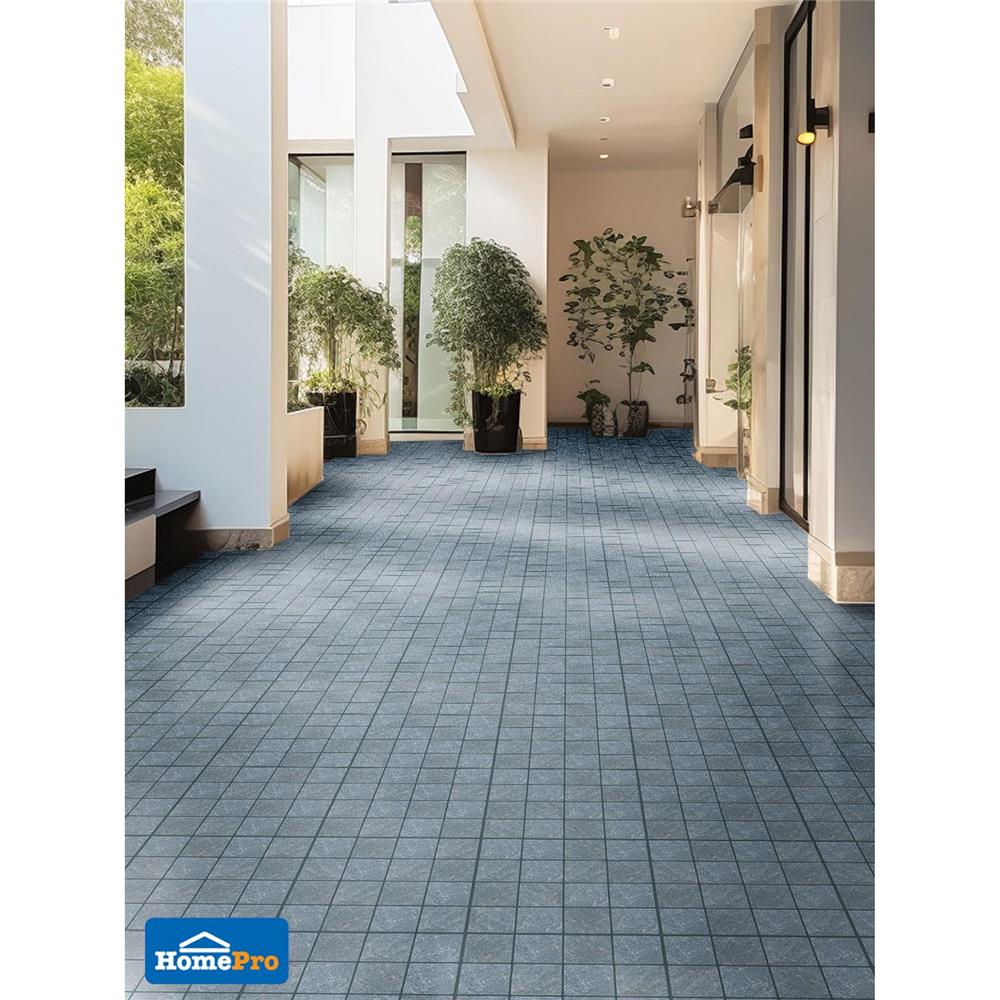 กระเบื้องพื้นพอร์ซเลน  40x40 ซม. TARA ริมินี่ ฟ้า A 0.96 ตร.ม.