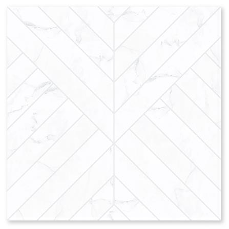 กระเบื้องพื้น 16x16 นิ้ว ภูผา เรือนดาหลา ขาว A 0.96 ตร.ม._0