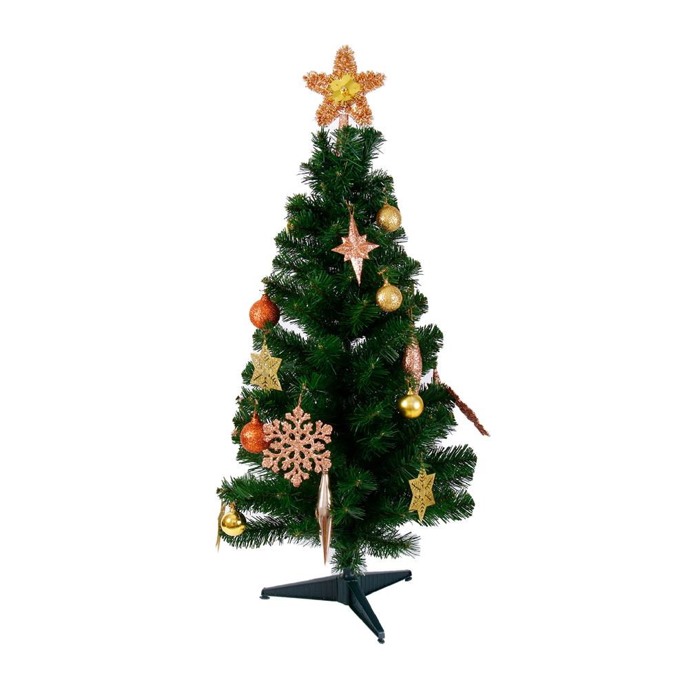 ต้นคริสต์มาส พร้อมของตกแต่งสีทอง SIAMXMAS 3 ฟุต