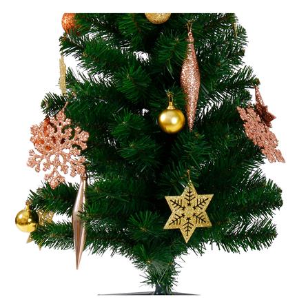 ต้นคริสต์มาส พร้อมของตกแต่งสีทอง SIAMXMAS 3 ฟุต_1