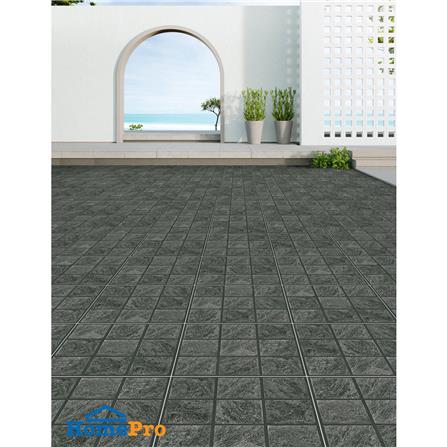 กระเบื้องพื้นพอร์ซเลน  40x40 ซม. TARA อาร์ทูร่า เทาเข้ม A 0.96 ตร.ม._5