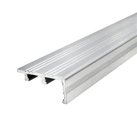 จมูกบันไดอะลูมิเนียม เกเตอร์ 50 มม. 2.1 ม. สีอะลูมิเนียม_0