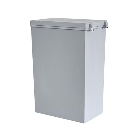 ถังขยะเหยียบเหลี่ยม STACKO MONO 5 ลิตร สีเทา_2