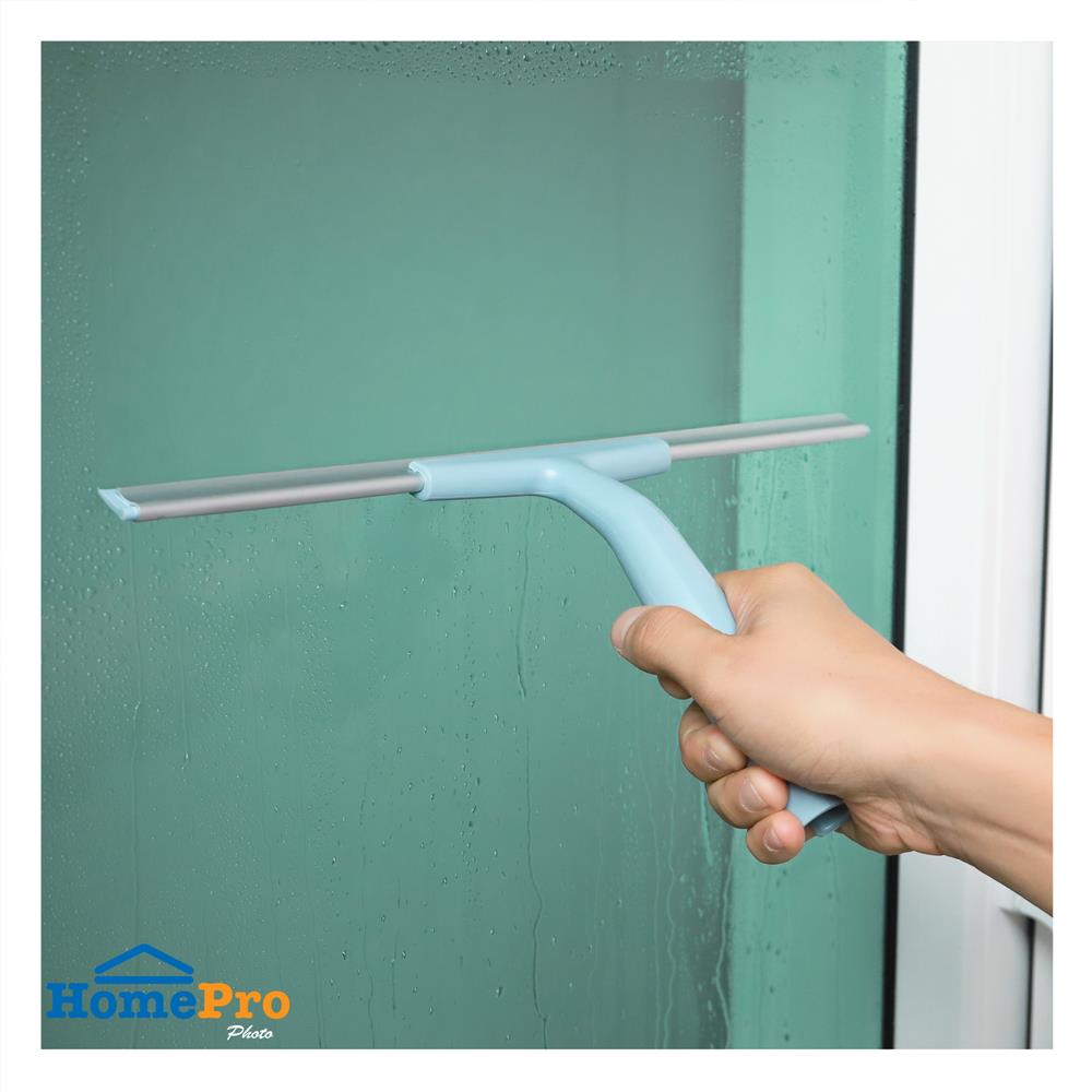 ยางรีดน้ำพลาสติกด้ามสั้น ACCO CORDY 9 นิ้ว สีฟ้า/ขาว