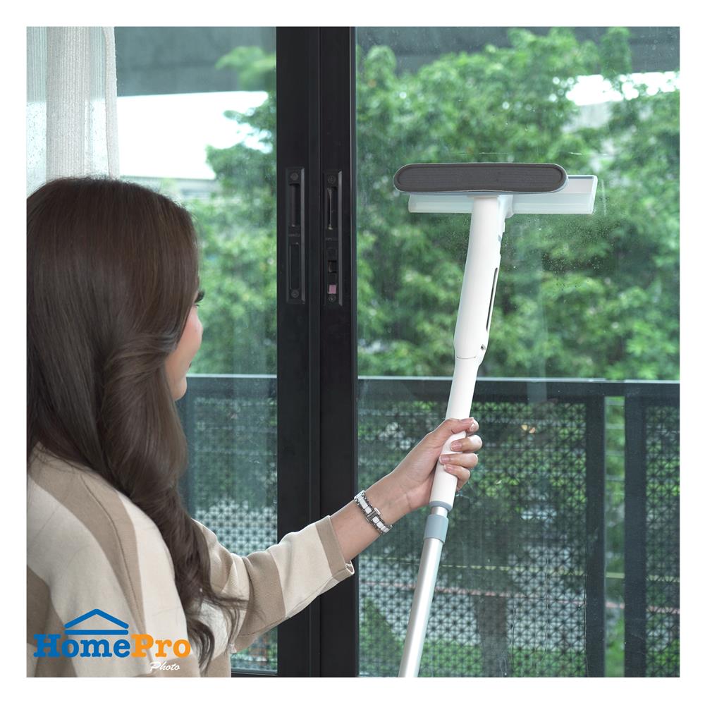 ชุดไม้เช็ดฝุ่นและกระจก ปรับองศา 2IN1 ACCO CORDY สีฟ้า/ขาว