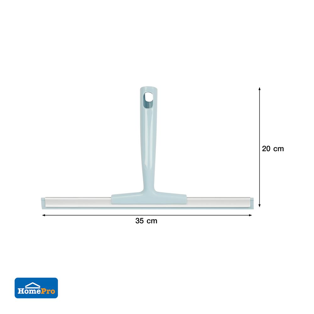 ยางรีดน้ำพลาสติกด้ามสั้น ACCO CORDY 13 นิ้ว สีฟ้า/ขาว