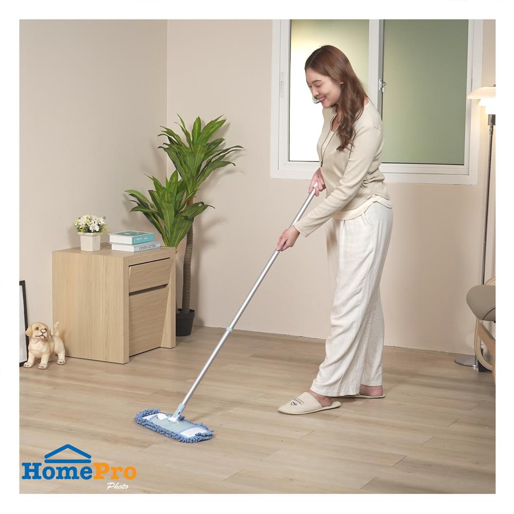 ไม้ม็อบดันฝุ่นไมโครไฟเบอร์ ACCO CORDY 13 นิ้ว สีฟ้า/ขาว