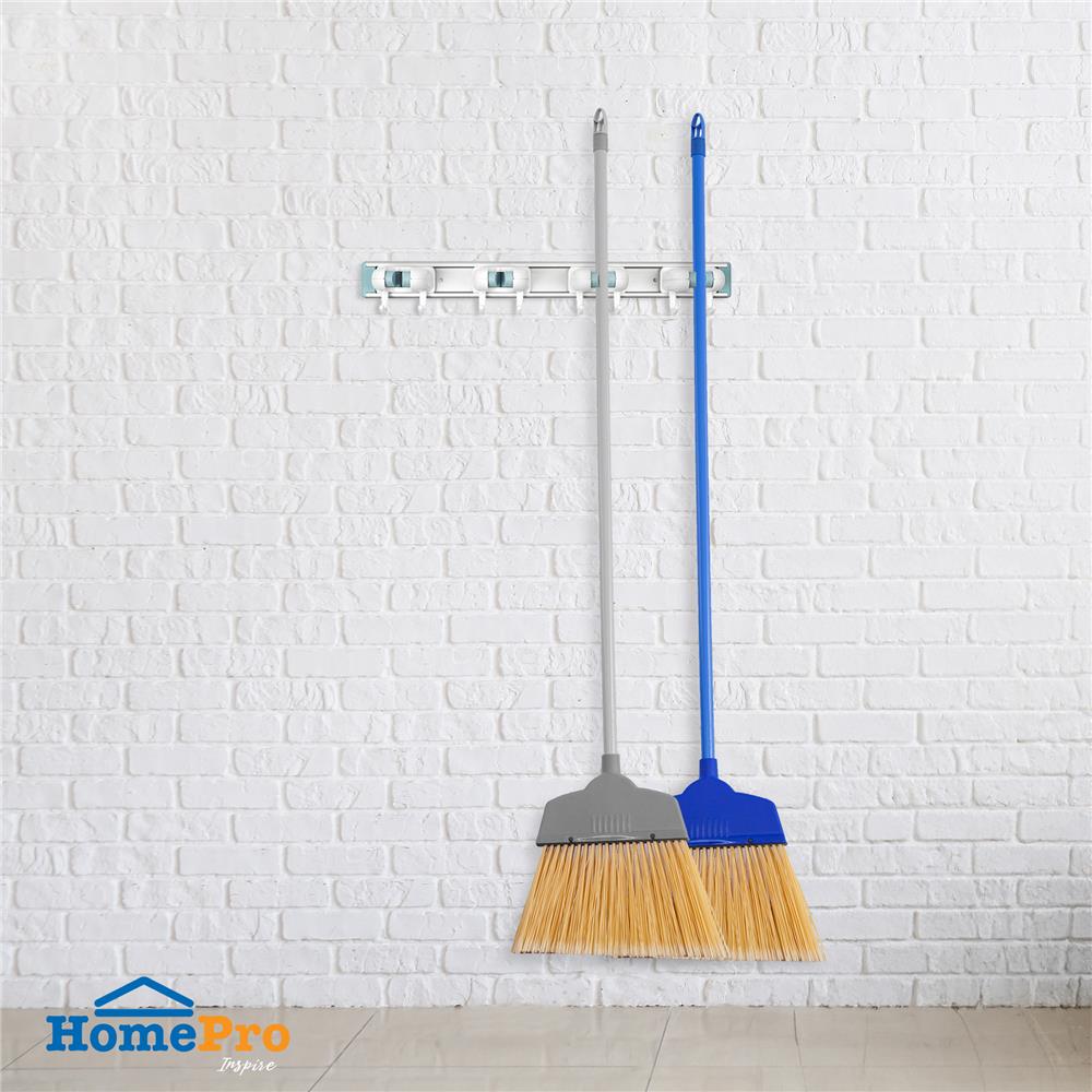 ที่เก็บอุปกรณ์ทำความสะอาดแบบเจาะผนัง ACCO CORDY สีขาว/ฟ้า