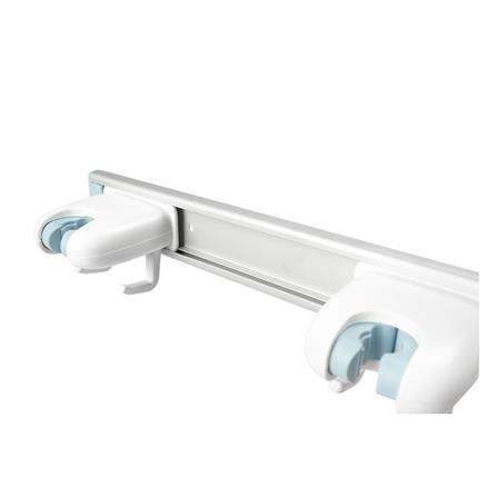 ที่เก็บอุปกรณ์ทำความสะอาดแบบเจาะผนัง ACCO CORDY สีขาว/ฟ้า_2