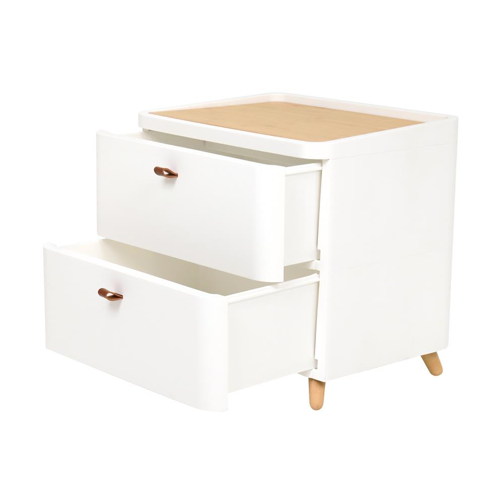 ตู้ลิ้นชัก 2 ชั้น STACKO JOIN 52x40x50.5 ซม. สีขาว