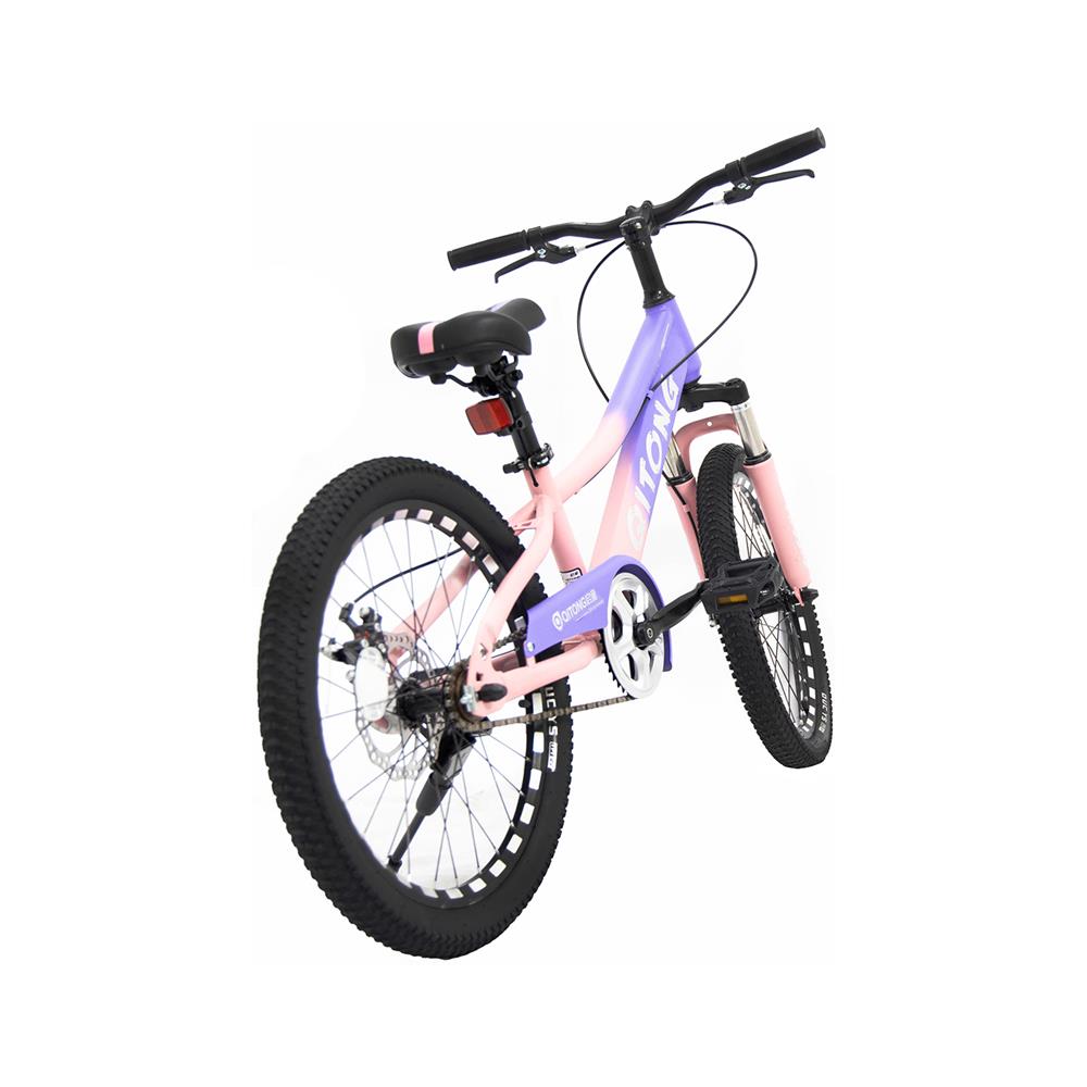 จักรยานเสือภูเขา QITONG TN22A01 20 นิ้ว สีชมพู/ม่วง