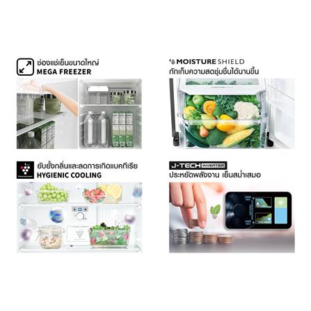 ตู้เย็น 2 ประตู SHARP SJ-XP300TP-DK 10.6 คิว สีเงินเข้ม_7