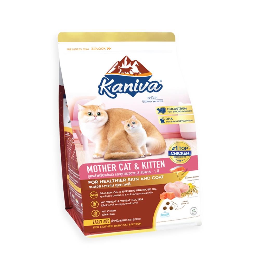 อาหารแมว KANIVA MOTHER CAT AND KITTEN 370 ก.