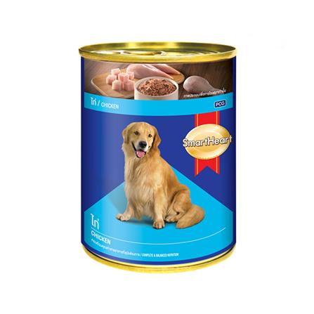 อาหารเปียกสุนัข SMARTHEART CAN CHICKEN 400 ก._0