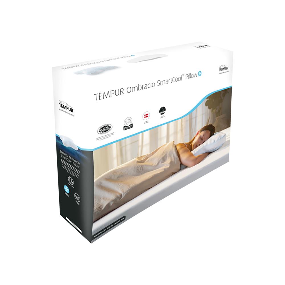 หมอนสุขภาพ เมมโมรี่โฟม TEMPUR OMBRACIO 60x50x14 ซม. สีขาว