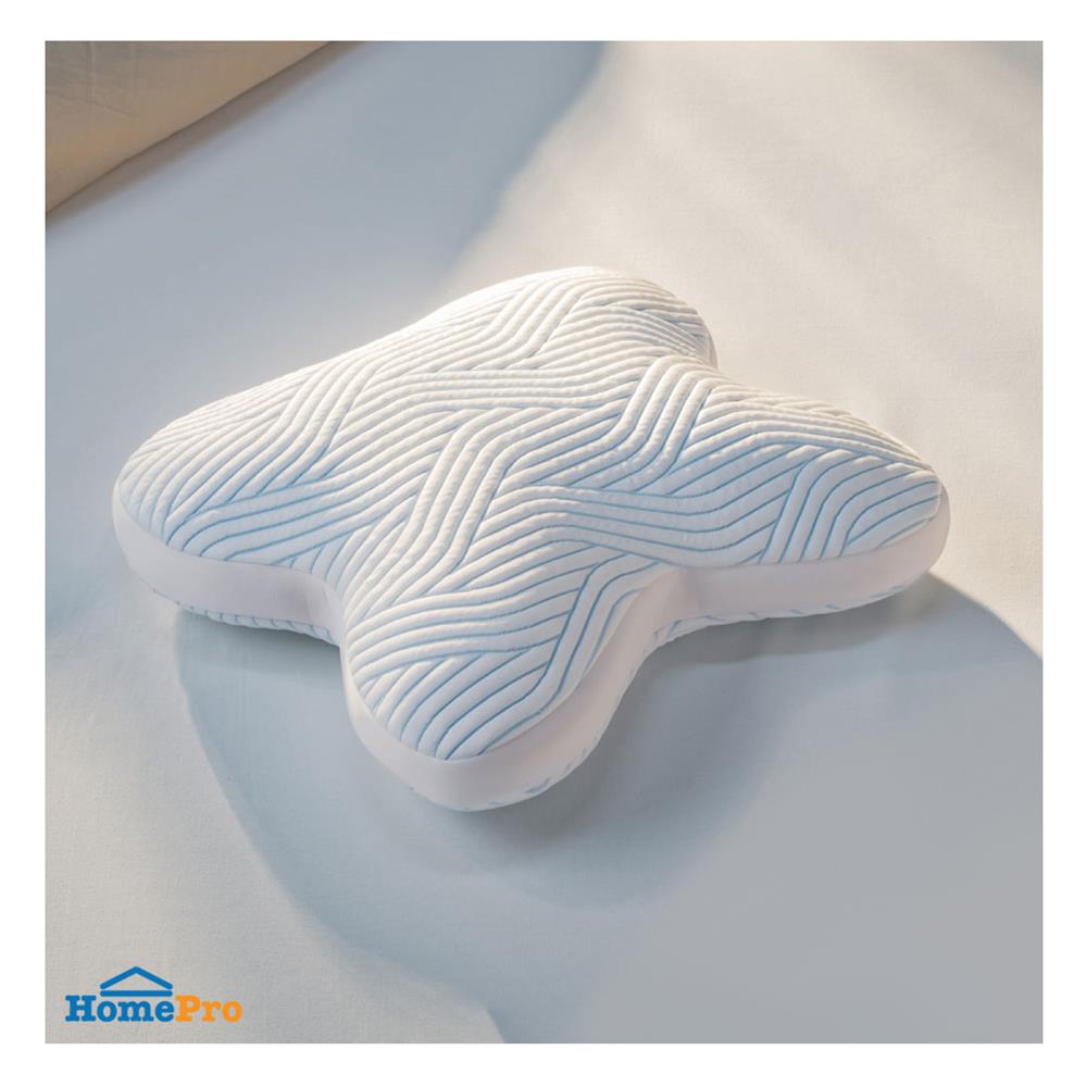 หมอนสุขภาพ เมมโมรี่โฟม TEMPUR OMBRACIO 60x50x14 ซม. สีขาว