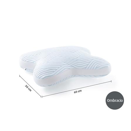 หมอนสุขภาพ เมมโมรี่โฟม TEMPUR OMBRACIO 60x50x14 ซม. สีขาว_6