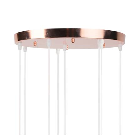 ไฟช่อ LUMAX 01-02939 สีโรสโกลด์ 8 หัว_2