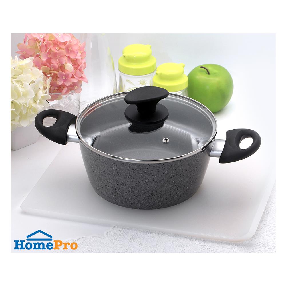 หม้อ 20 ซม. พร้อมฝาแก้ว PINTINOX TABLO