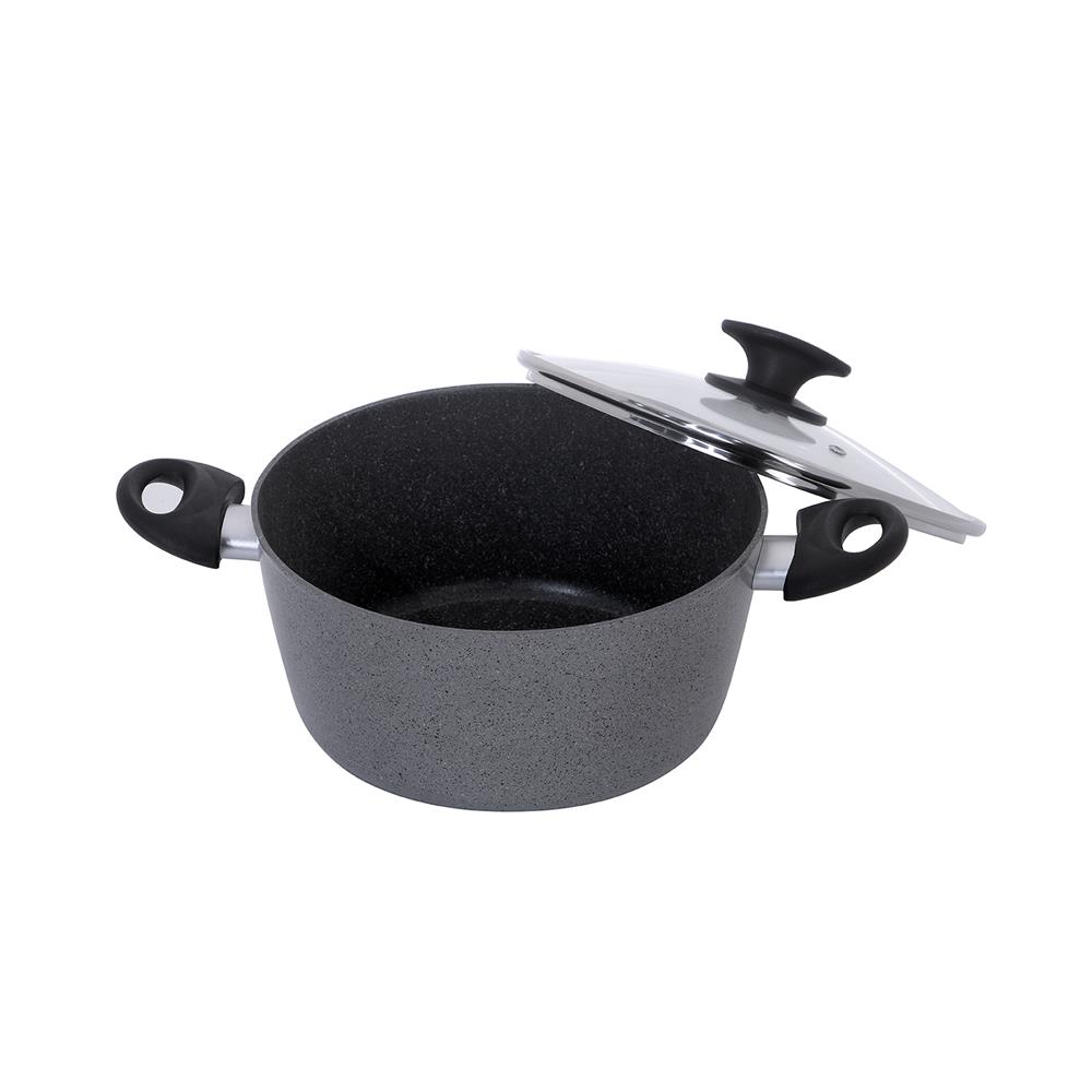 หม้อ 24 ซม. พร้อมฝาแก้ว PINTINOX TABLO