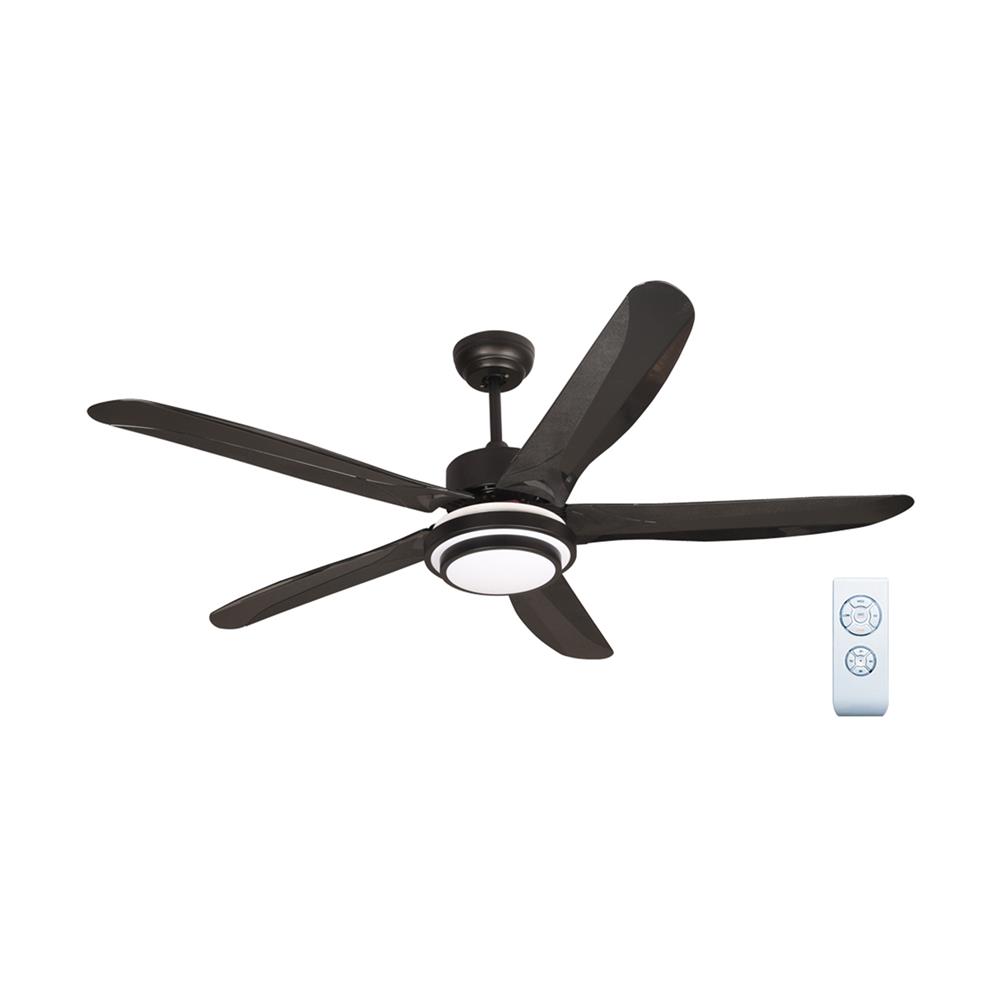 พัดลมโคมไฟ LED CARINI CN552-BK 52 นิ้ว 15 วัตต์ DAYLIGHT/COOLWHITE/WARMWHITE