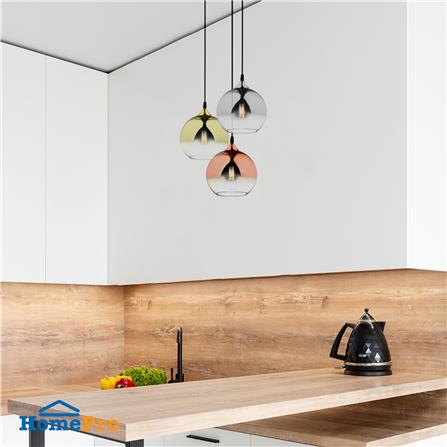 ไฟช่อ LUMAX 01-02892 สีดำ/ทอง/โรสโกลด์ 3 หัว_2