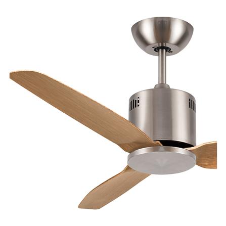 พัดลมไม่มีโคมไฟ CARINI CN-43D 46 นิ้ว สีน้ำตาล/เงิน_1