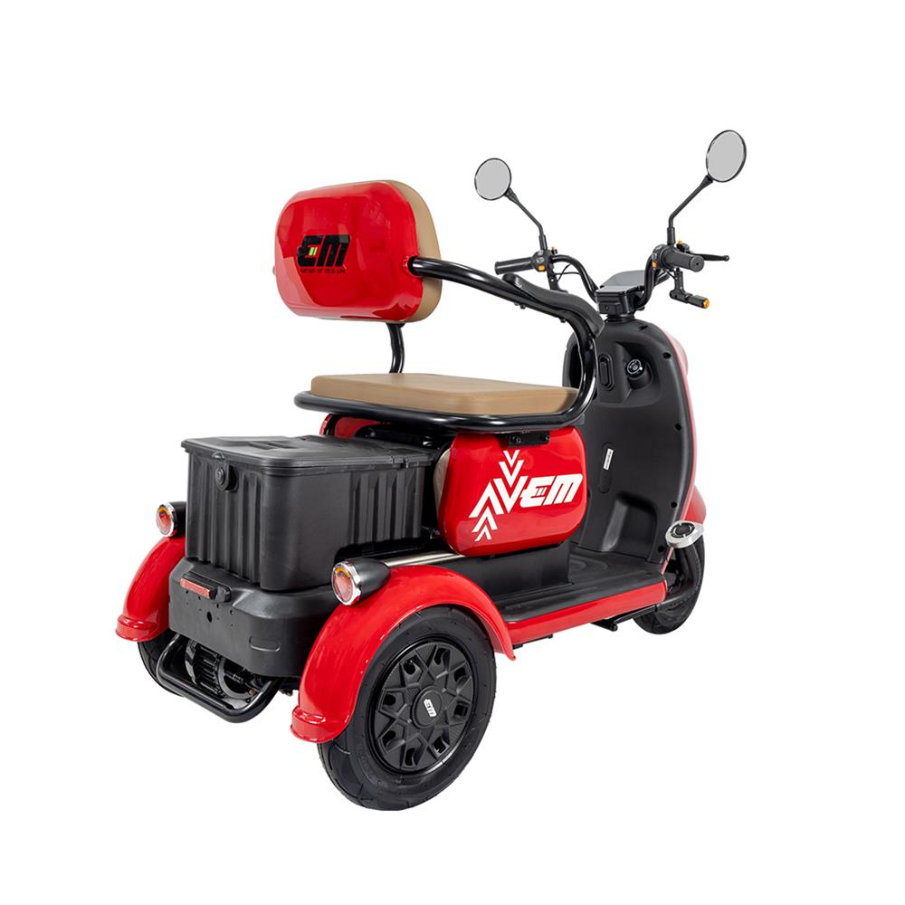 สกู๊ตเตอร์ไฟฟ้า 3 ล้อ EM7 V3 สีแดง