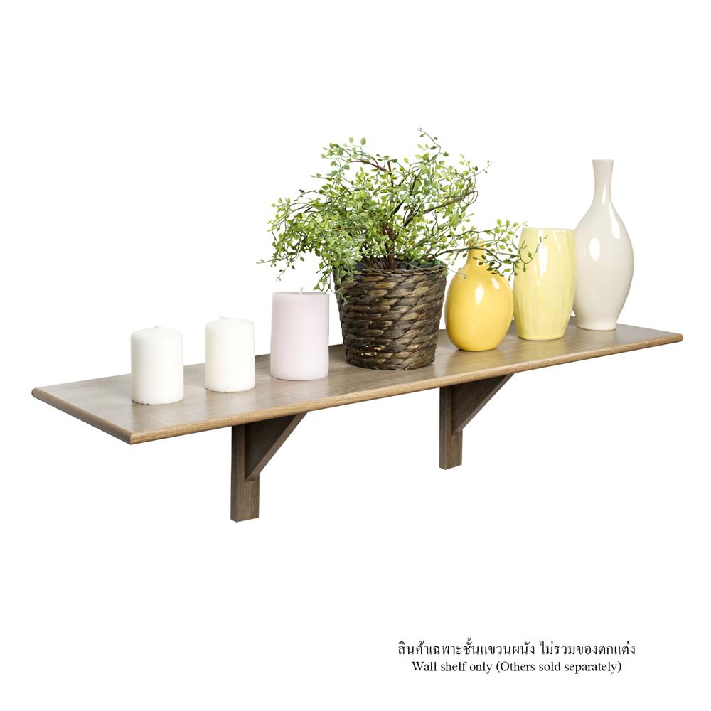 ชั้นแขวนผนัง FASTTECT WR2590+LS2190-LOAK 90 ซม. สีโอ๊คอ่อน