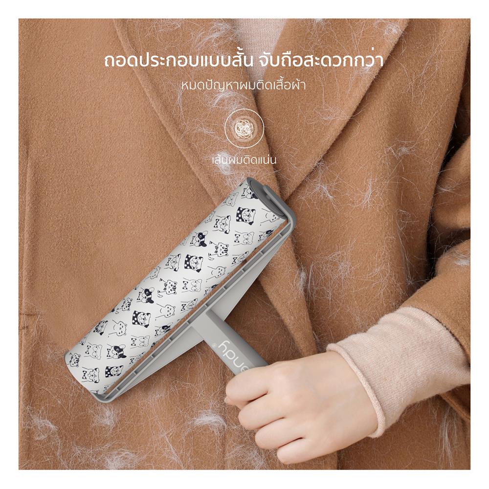 ลูกกลิ้งขจัดฝุ่นด้ามยาว RANDY M23 60 แผ่น