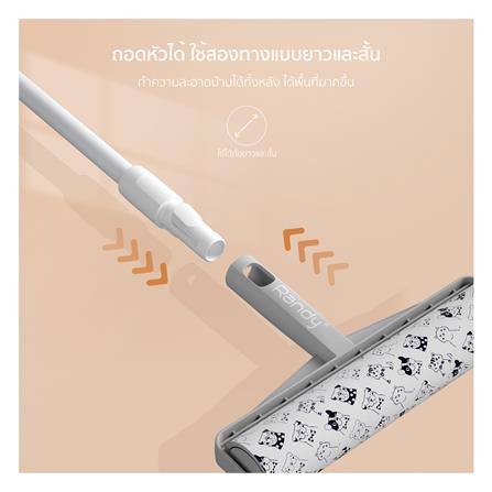 ลูกกลิ้งขจัดฝุ่นด้ามยาว RANDY M23 60 แผ่น_6