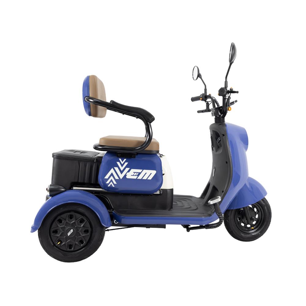สกู๊ตเตอร์ไฟฟ้า 3 ล้อ EM7 V3 สีน้ำเงิน