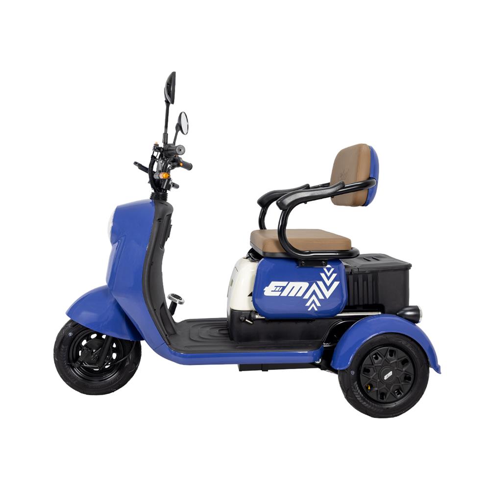 สกู๊ตเตอร์ไฟฟ้า 3 ล้อ EM7 V3 สีน้ำเงิน