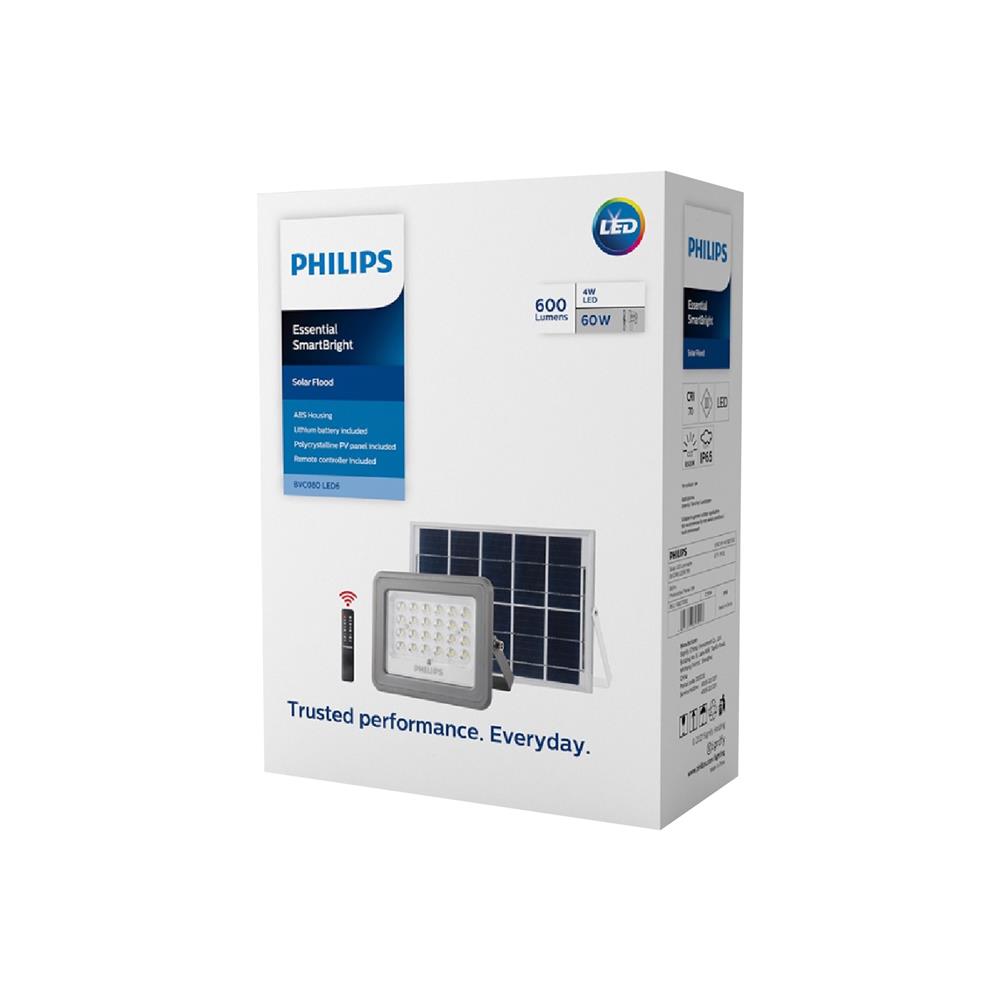 ไฟสปอตไลท์ SOLAR PHILIPS BVC080 LED6/730 4 วัตต์ WARM WHITE สีเทา
