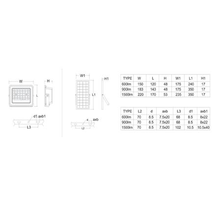 ไฟสปอตไลท์ SOLAR PHILIPS BVC080 LED6/730 4 วัตต์ WARM WHITE สีเทา_3