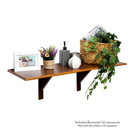 ชั้นแขวนผนัง FASTTECT WS3090+LS2240-OAK 90 ซม. สีโอ๊ค