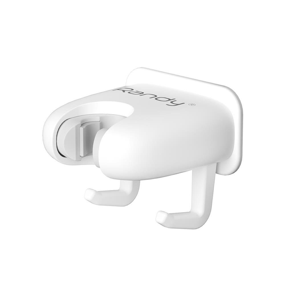 ที่เก็บอุปกรณ์ทำความสะอาดแบบติดผนัง RANDY M025 สีขาว/เทา