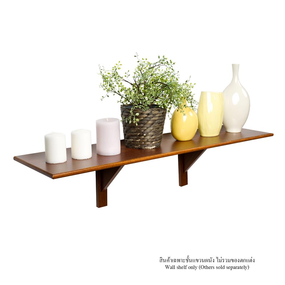 ชั้นแขวนผนัง FASTTECT WR2590+LS2190-OAK 90 ซม. สีโอ๊ค