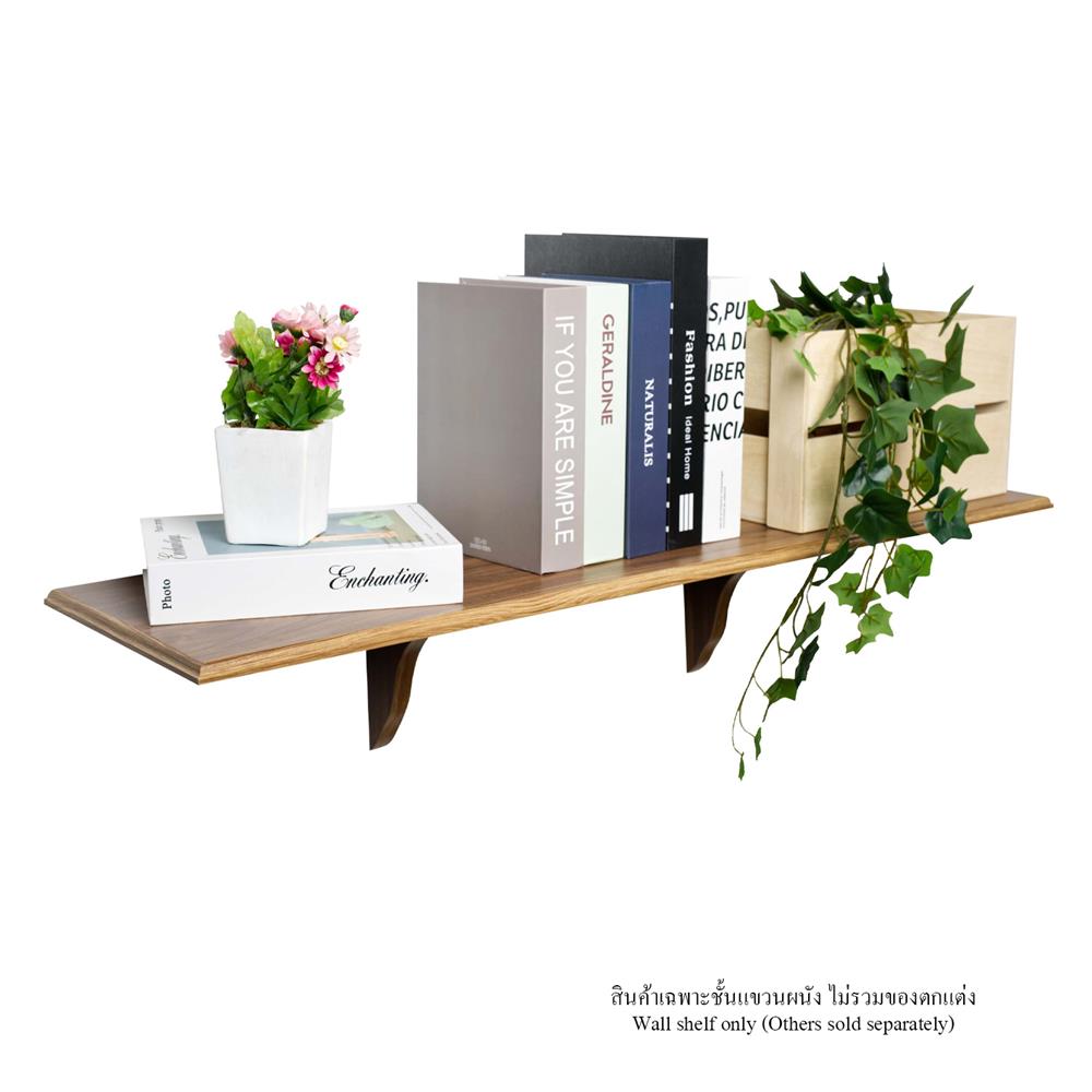 ชั้นแขวนผนัง FASTTECT WS2590+LS1818-OAK308 90 ซม. สีโอ๊ค