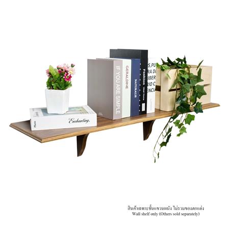 ชั้นแขวนผนัง FASTTECT WS2590+LS1818-OAK308 90 ซม. สีโอ๊ค