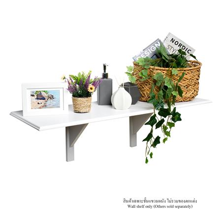 ชั้นแขวนผนัง FASTTECT WS3090+LS2240-WHITE 90 ซม. สีขาว_0