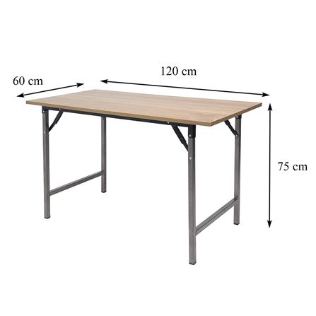 โต๊ะอเนกประสงค์ ME LIVING T19 60x120 ซม. สีลาเต้_8