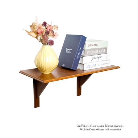 ชั้นแขวนผนัง FASTTECT WS3060+LS2240-TEAK 60 ซม. สีไม้สัก