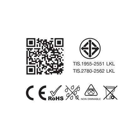 หลอด LED LEKISE T100 SMOOTH 50 วัตต์ DAYLIGHT E27_7